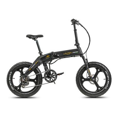 China Long Range Foldable Folding E-Bike Aluminum Alloy YANSAN Alunimun Electric Cycle Bike With LCD Display for sale