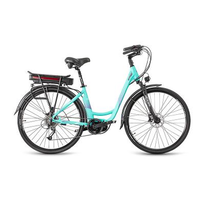 China Wholesale 250w 48v City Aluminum Alloy Ebike Electric Bike For Adult With Mid Drive for sale