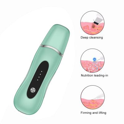 China New Products Portable Electric Skin Scrubber Device DEEP CLEANING Sonic Skin Scrubber Electric Facial Dead Scrubber for sale