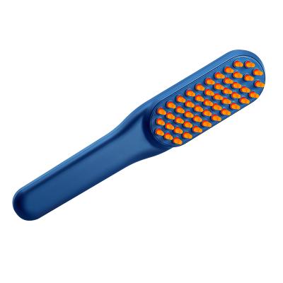 China Rechargeable Long Lasting Time Massage Comb Anti-itch LED Waterproof Infrared Massage Comb for sale