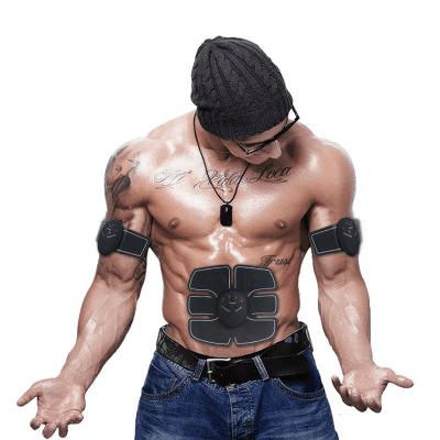 China Fitness Exercise Smart Electric Body Slimming Massager Belt ABS EMS Abdominal Muscle Stimulator for sale