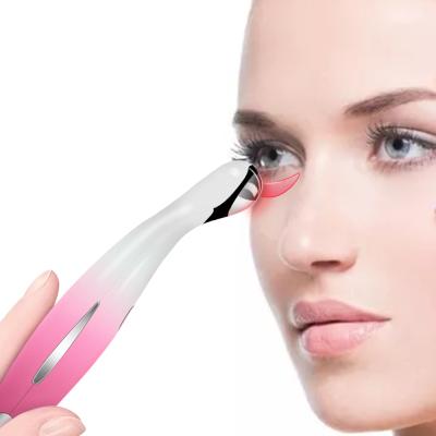 China Face Lift Anti Wrinkle Dark Circle Pen Beauty Care Portable Tools Led Photon Eye Beauty Massager Device for sale