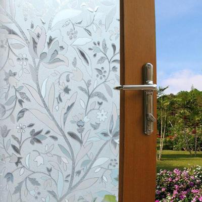 China Window Film Self Adhesive Frosted Decorative Glass Film for sale