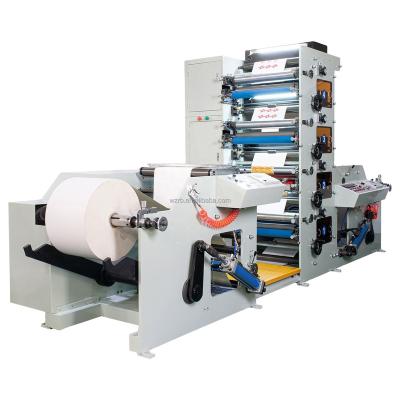 China Hotels 4 COLOR FLEXO PRINTING MACHINE for paper straw, label (RY-600) for sale