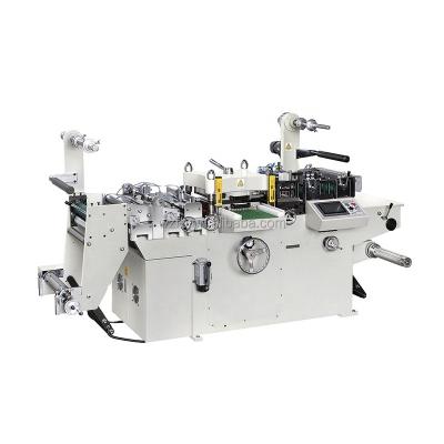 China MQ-420C Hotels Automatic Flatbed Sticker Label Die Cut Machine With Hot Stamping for sale