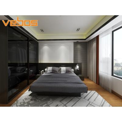 China (Other) High Quality Customized Adjustable Luxury King Size Bedroom Sets And Modern White Wood Hotel Bedroom Furniture for sale