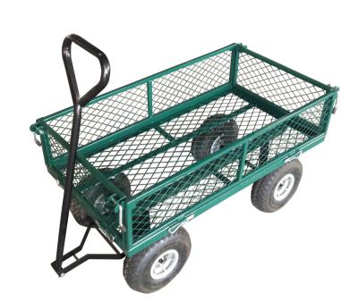 China High Quality New-style Steel Meshed Garden Tool Cart TC1840RD for sale