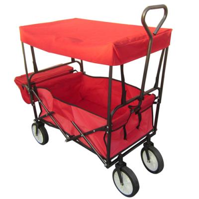 China Expert Manufacturer of Folding Wagon with Canopy & Cooling Bag for sale