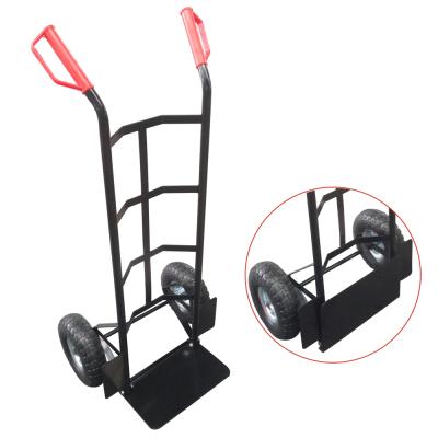 China High Quality Hand Trolley with Foldable Toe Plate (HT1830-1) for sale