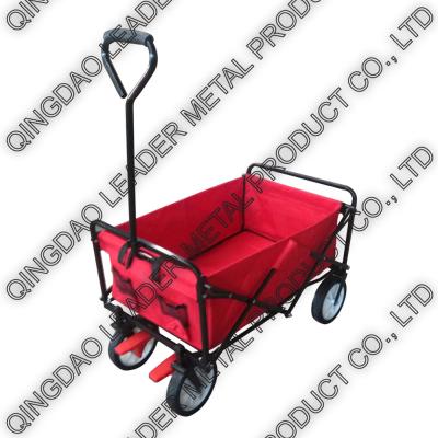 China Folding Utility Wagon with Brake & Straight Handle  - TC1011D S for sale