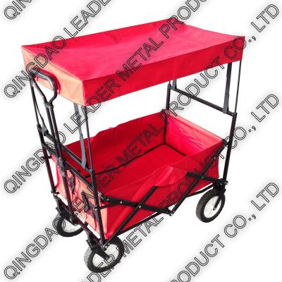 China Folding Utility Wagon with Canopy & Expanded le  - TC1011WD ET for sale