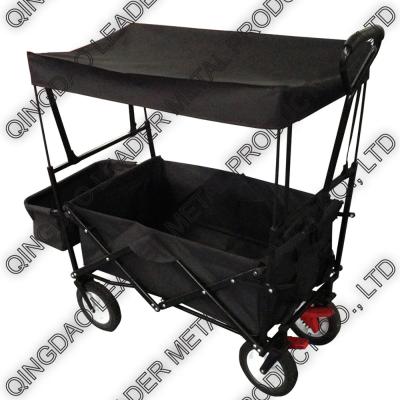 China China Manufacturer of Folding Wagon with Canopy & Back Bag  - TC1011WD TBS for sale