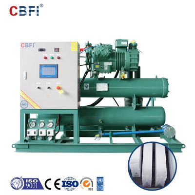 China Building Material Shops Monoblock Ice Block Making Machine For Factory Production for sale