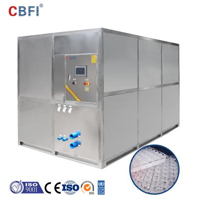 China Hotels Guangzhou CBFI CV5000 Cube Ice Machine With Semi Automatic Ice Pack Bin for sale