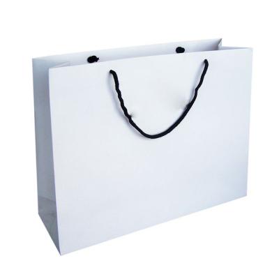 China White Luxury Printed Recyclable Gift Manufacturer RD China Custom Shopping Paper Bag With Your Own Logo for sale