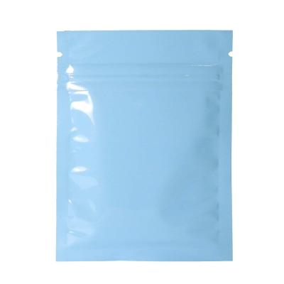 China Flat Ziplock Bag 7.5x10cm (3x4 Durable Double Sided Metallic Foil Mylar ANTI-STATIC