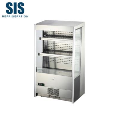 China Single-temperature supermarket commercial refrigeration equipment open refrigerator display 291L - plug-in type for sale