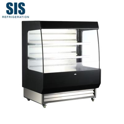 China Single-temperature supermarket commercial refrigeration equipment open fridge display 770L - plug-in type for sale