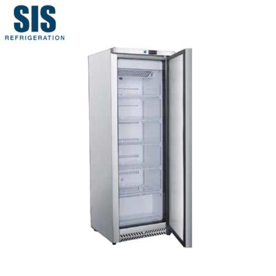 China 7 Layers Evaporator As Shelves Commercial Refrigeration Hardware Single Door Freezer Upright White Prepainted Depth 653/723 for sale