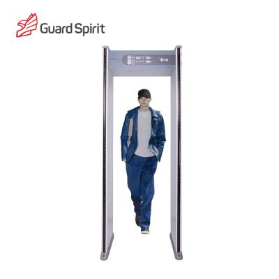 China Harmless Portable Metal Detector Price / walk through metal detector With Led bar alarm for sale