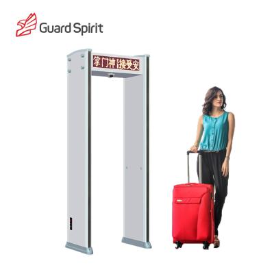 China High Sensitivity Walk Through Metal Detector / Archway Metal Detector With CCTV Camera for sale