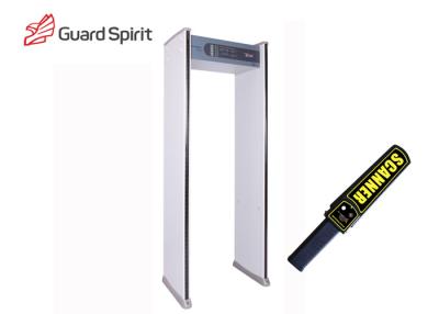 China Rentals Multi Zones Walkthrough Metal Detector Door Frame , Metal Weapons Detector for sale