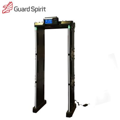 China 6 / 12 / 18 Zones Walk Through Metal Detector Waterproof With 255 Level Sensitivity for sale