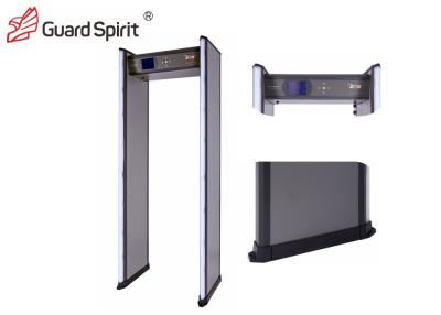 China XYT2101 LCD Walk Through Metal Detector / 50-60HZ Station Security Body Scanner for sale