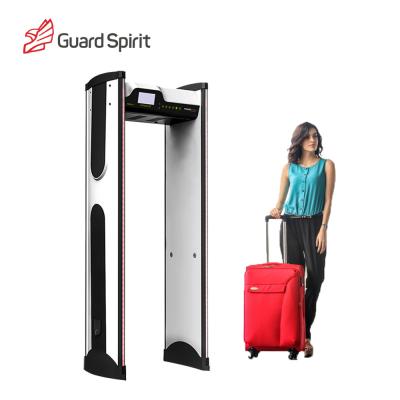 China Super Sensitivity Archway Metal Detector Gate , Door Frame Metal Detector For Hotel Security for sale