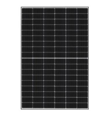 China MBB Single Glass Half-cell Frame Solar Panel Monocrystal Black Silicon 385-420W 182*182mm for sale