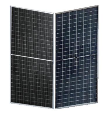 China PERC Solar Photovoltaic Mono Bifacial PV Module Solar Panel 550W Factory Price 182mmx182mm for sale