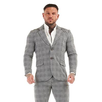 China Custom Gingtto Anti-Wrinkle Teams Outwear Spring Coat Mens Blazer Jackets Blazers For Mens Suit for sale