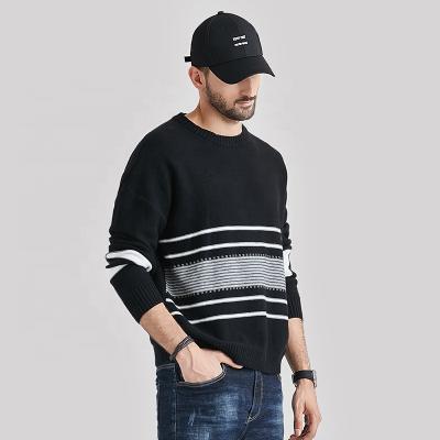 China Wholesale New Design Anti-Wrinkle Sweater Men's O Neck Sweaters Drop Ship Outside Fashion Wear Hot Custom Sweaters Men for sale