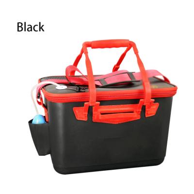 China Fishing Tackle Box EVA Folding Thicken Fishing Bucket Multifunctional Bait Bucket for sale