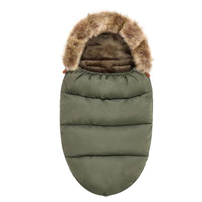 China Mummy Baby Thermal Sleeping Bag Thickening Sleeping Bag Travel Removable Outdoor Sleeping Bag Deeper for sale