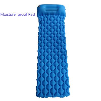 China Travel Picnic Beach TPU Inflatable Waterproof Sleep Mat Cushion Air Pad Cushion Moisture Proof Mat for sale