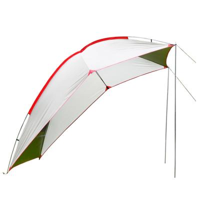 China Diagonal Tying Type Outdoor Shelter Car Rear SUV Sunshade Tent Self Propelled Outdoor Picnic BBQ Tent for sale