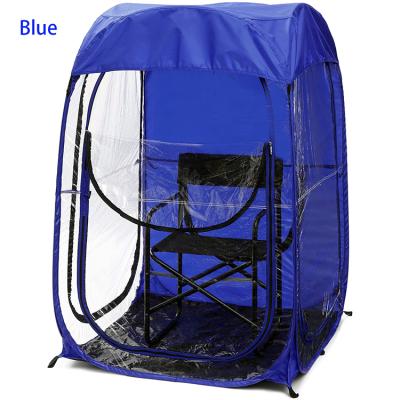 China Camouflage / Sweep Play Pop Up PVC Clear House Fishing Outdoor Multi Color Tent Windproof Rain Shade Fishing for sale