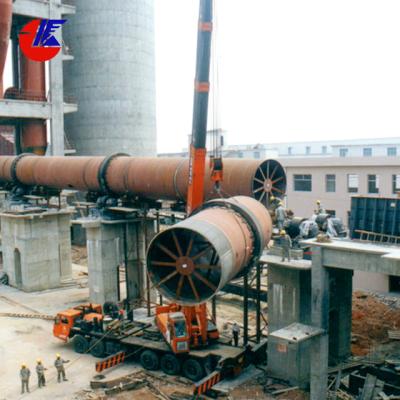 Cina Factory China Professional Limestone Rotary Kiln Incinerator in vendita