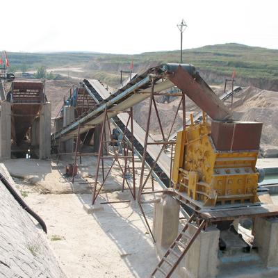 China Mining Cobblestone Production Line Crushing Plant Aggregate Making Line Capacity 30-350 TPD zu verkaufen