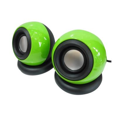 China No Popular Small Laptop Computer Audio Speakers 2.0 Usb Desktop Speaker Wholesale for sale