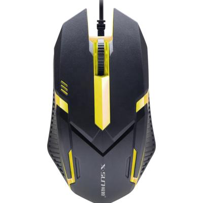 China Custom Stock Ergonomic Wired Gaming Mouse Laptop Computer Optical Mouses for sale