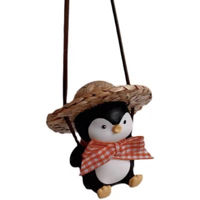 China Decorate Best-selling Swing Penguin Decoration Pendant Selling Cute Penguin Car Pendant for sale