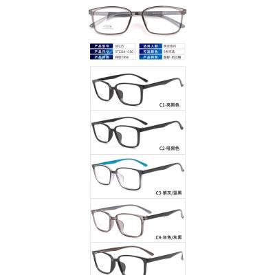 China China Factory Modern Fashion Wholesale Adult Customized Clear Tr90 Optical Glass Multicolor Frame for sale