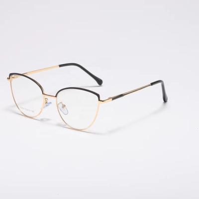 China Hot Modern Selling 2022 New Fashion Retro Female Optical Glasses Frames Women Glass Frames for sale