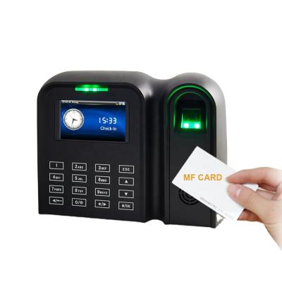 China ID reader; Printer Output IC Card Reader Time Clock /Biometric Fingerprint Time Attendance System with WiFi/TCP/IP/USB Port for sale