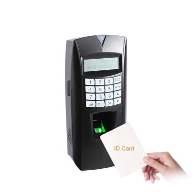 China time & Attendance fingerprint time and attendance and access control system device with ID card reader for sale