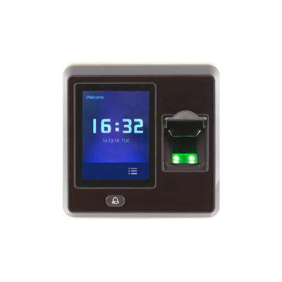 China time & Attendance Small Size Touch Screen Biometric Fingerprint Access Control System With Alarm And Door Bell for sale