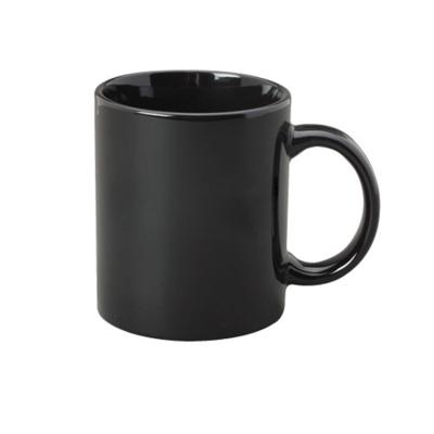 China Good Quality Viable Cheap Plain Price White Printed Black Coffee Mugs for sale