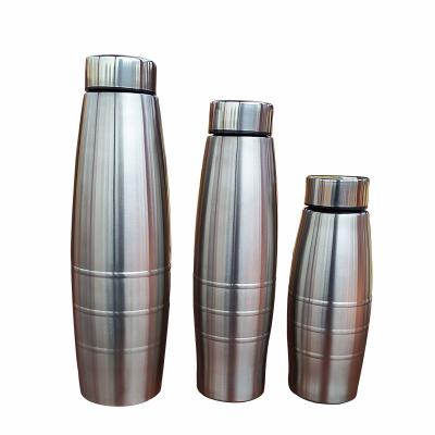 China Unique Stainless Steel Sports 500ml 750ml 1000ml Sublimation Blanks Single Layer Viable Water Bottle for sale